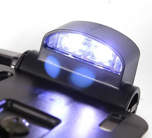 Miniatura 2 de Marcos de matrícula con luz LED para motocicleta, soporte lateral para Harley Forty Eight Sportster XL1200 XL 883L