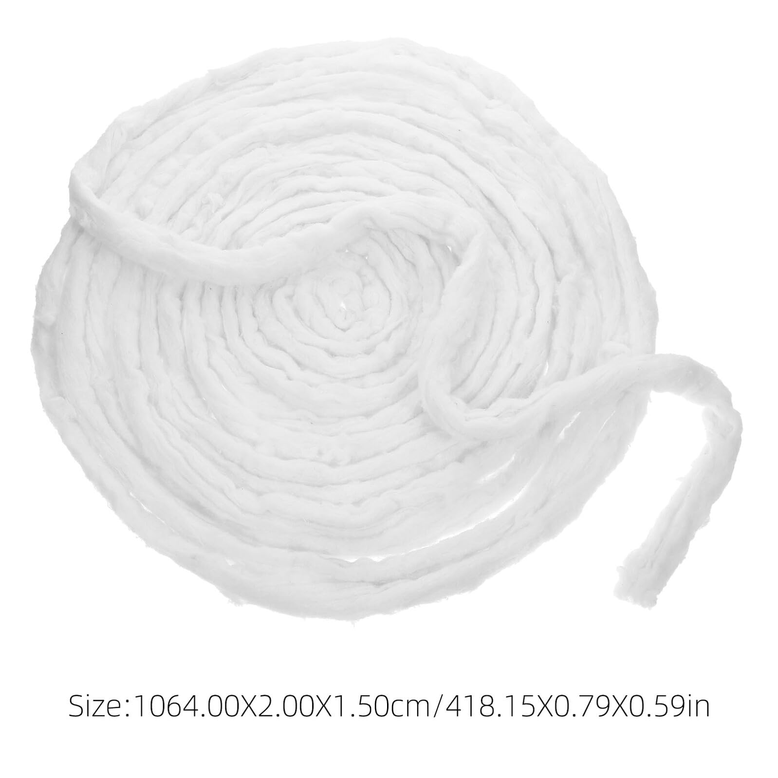 Bande de Coton Épais pour Permanente Cheveux Rouleaux de Coton pour Coiffure en Salon et Facile à Fixer pour Permanente Cheveux