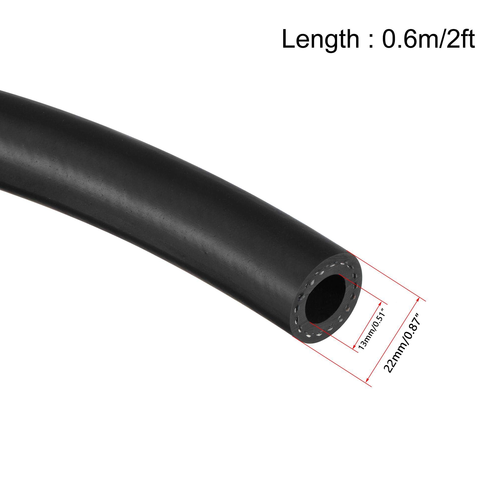 TOP-VIGOR 13mm ID Fuel Line Hose, 22mm OD Fuel Pipe, 0.6M Fuel Hose for Trucks Cars, Tractors, Small Engines, lawnmowers - Image 2