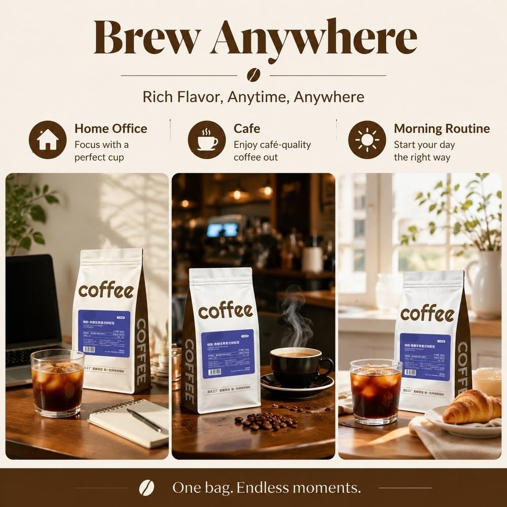 Miscela Espresso Medio-Scuro, Gusto Nocciola Caramello, Arabica, 1000g