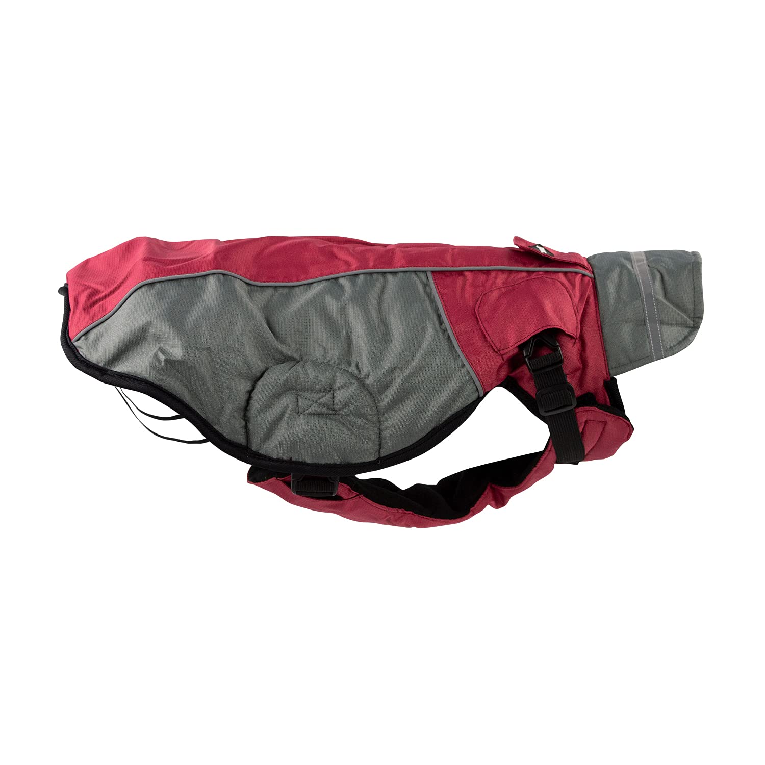 JEGGO High Heat Cold-Resistant Winter Dog Coat with Soft Fleece Lining, Waterproof and Windproof