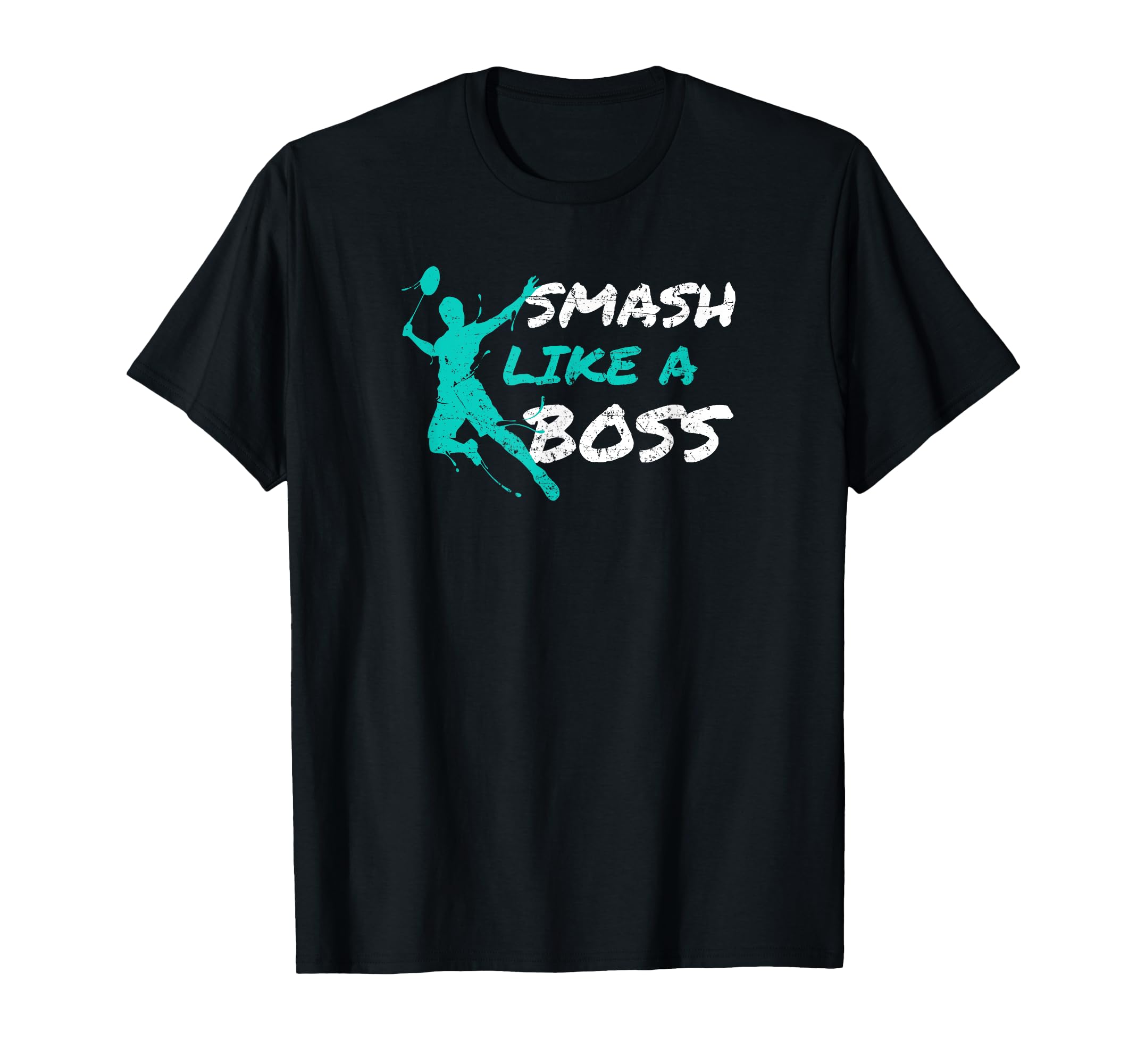 Smash Like A Boss Badminton Speedminton Crossminton T-Shirt