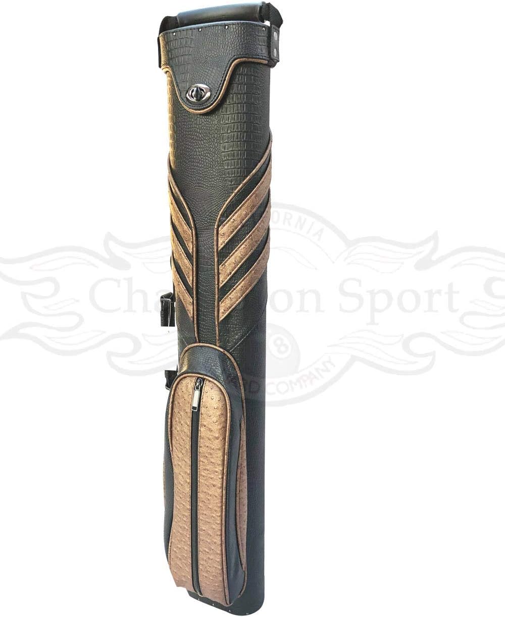 Gator 2020 New J& J Instroke Vinyl Leather Cue Cases 2x4 Holds 2 Butts and 4 shafts