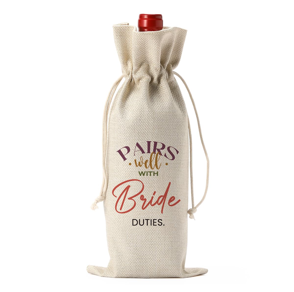 Bridal Shower Wedding Gifts Wine Bag, Wedding Shower Gifts for Bride