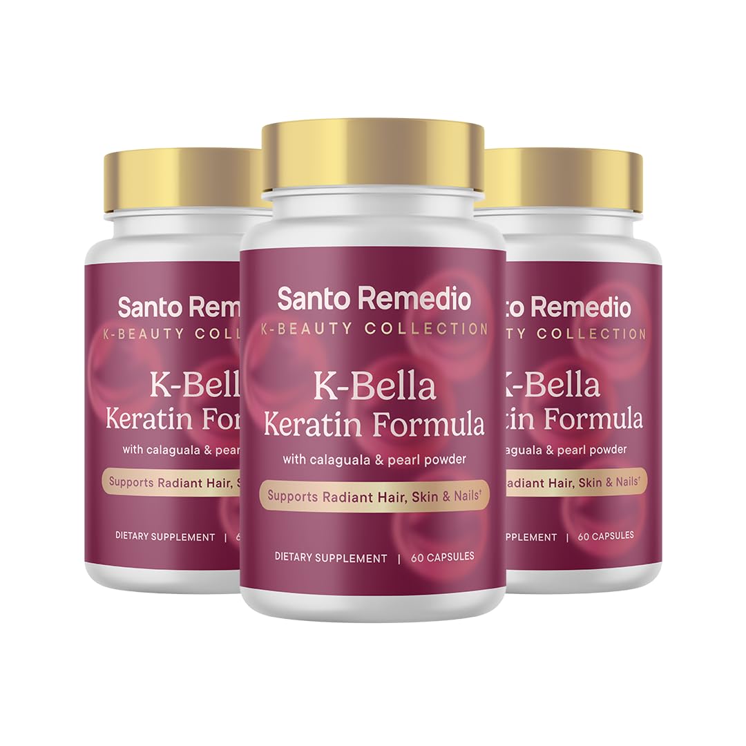 Santo Remedio K-Bella Keratin Formula Dietary Supplement - 30 Servings — Amazon image 9
