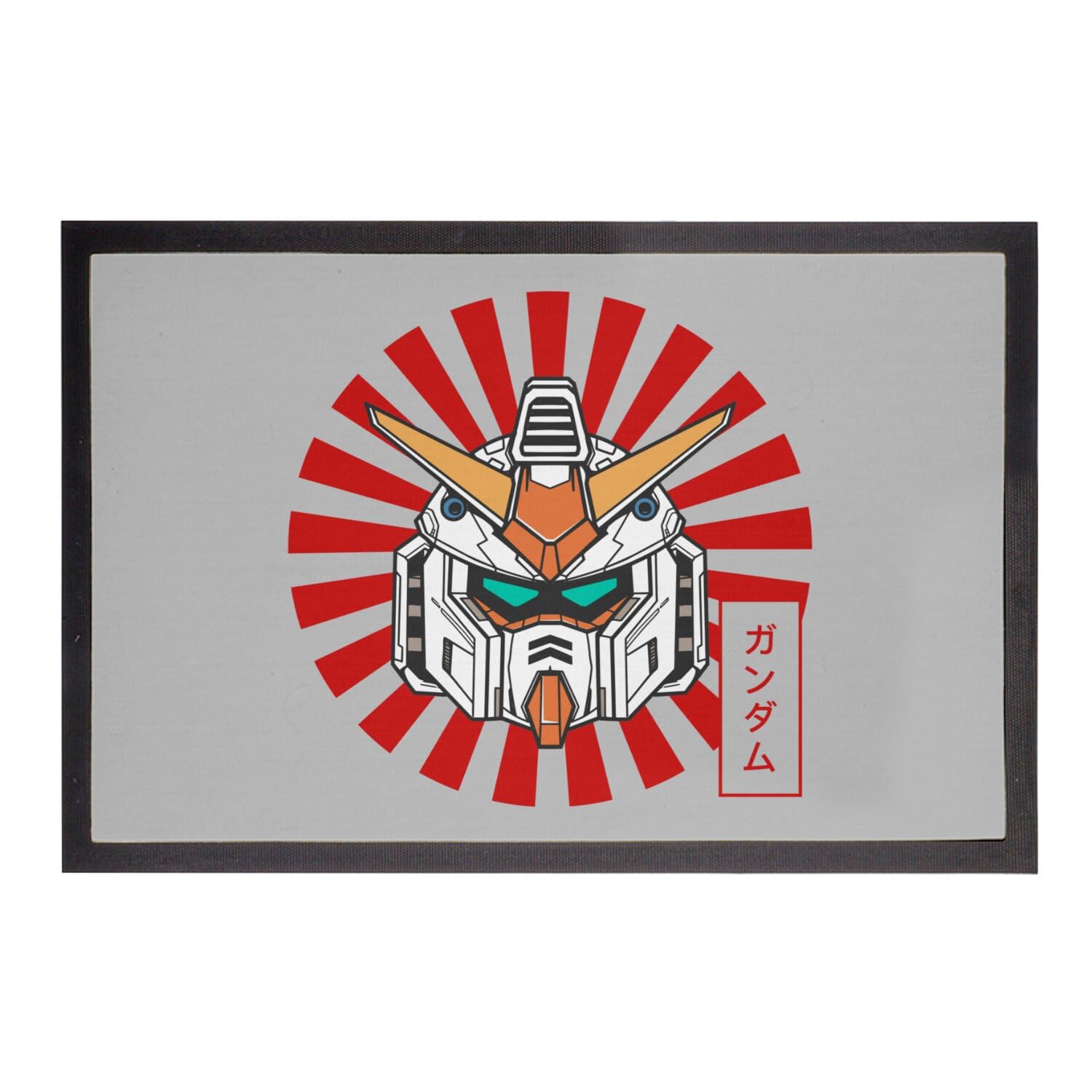 Paillasson manga robot futuriste le cadeau idéal de 75x50cm pour geek