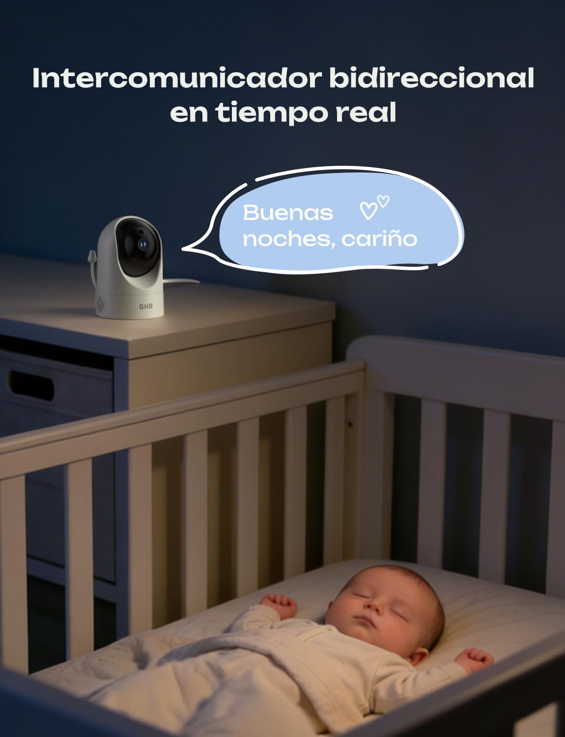 GHB Cámara Camara Vigilancia Bebe de Modelo de SM71