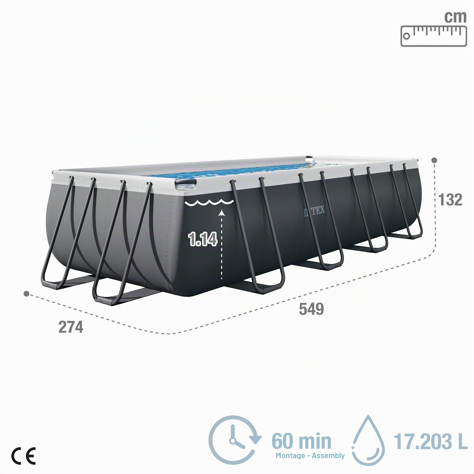 Intex Ultra XTR Rechthoekig Frame Pool 5