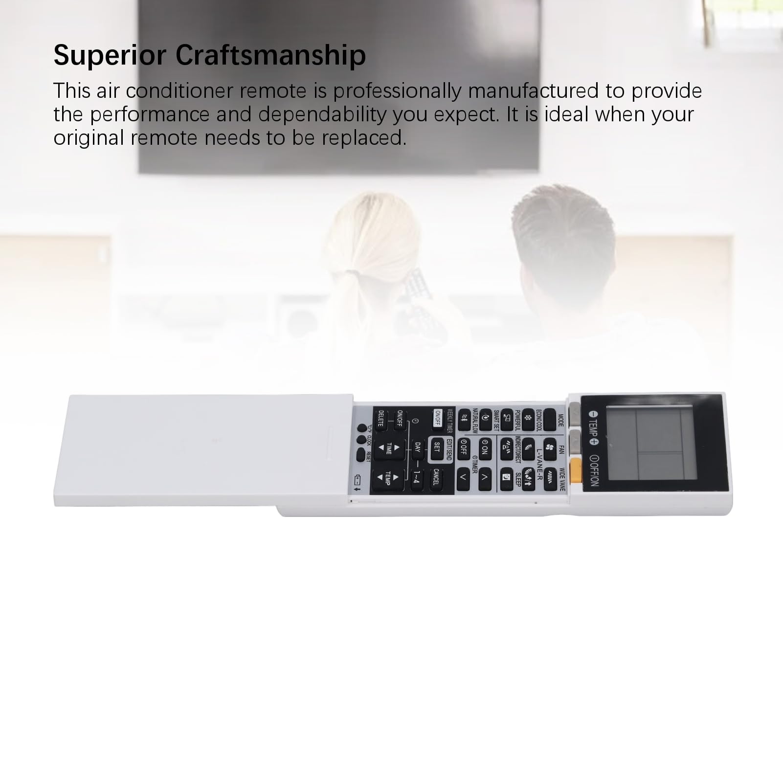 Amazon.co.jp: AC リモコン、ABS ユニバーサルエアコンリモコン交換用