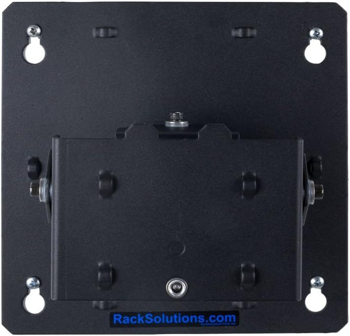 RackSolutions Universal Monitor Wall Mount with Pan/Tilt - Adjustable, VESA-Compatible Wall Mount for Monitors