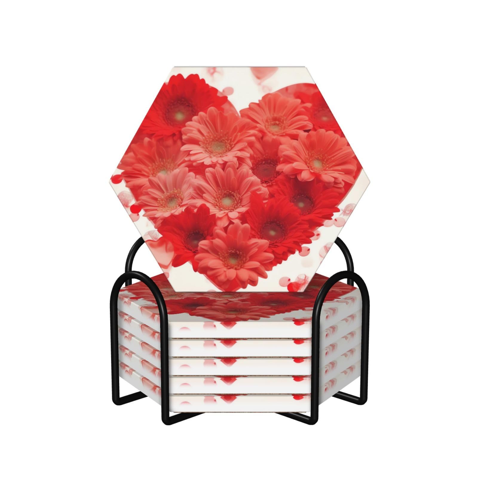 Dessous de verre céramique avec support tapis tasse cuisine bar