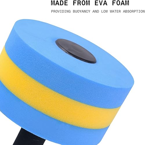 Miniatura 3 de UNAOIWN Pesas de agua para ejercicio de piscina, 2 mancuernas de agua, aeróbicos de agua, pesas de piscina, mancuernas acuáticas de resistencia