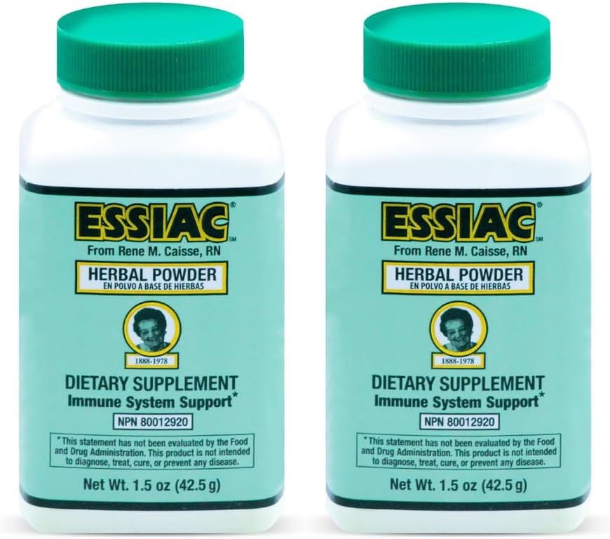 Essiac Original Herbal Tea Powder – 1.5 oz Bottle | Powerful Antioxidant Blend to Help Promote Overall Health & Well-Being | Original Formula from 1922 (Pack of 2)