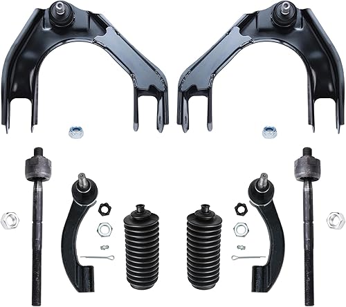 Miniatura 185 de Detroit Axle - Kit de suspensión frontal de 8 piezas para Chevy Aveo Aveo5 Pontiac G3 Wave Wave5 Suzuki Swift+ 2 brazos de control inferiores con