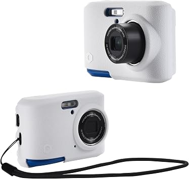 Silicone Case for Kodak PIXPRO FZ45, Anti-Slip | Shockproof silicone skin, precise cutouts for buttons/ports, textured grip for stable shooting. Slim fit, travel-friendly.