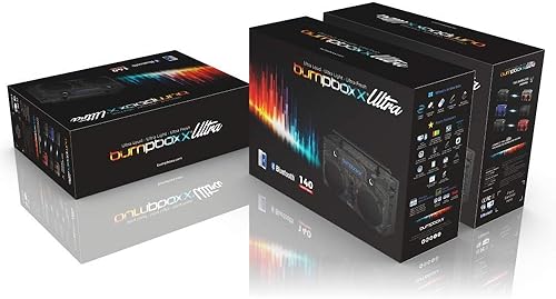 Miniatura 3 de Bumpboxx- Bluetooth Boombox Ultra  Boombox clásico con altavoz Bluetooth  altavoz Bluetooth recargable.