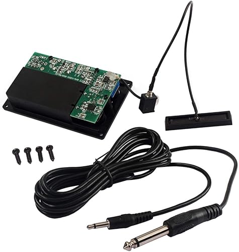 Miniatura 3 de Bass 1 violín pickup Set violín ecualizador con Piezo Pickup Instrumento musical Accesorios para violín eléctrico piezas violín pickup micrófono