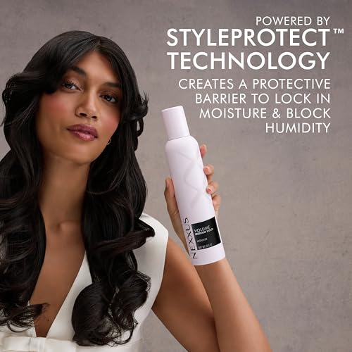 Nexxus Styling Volume Hair Mousse for Medium Hold, 10.6 oz - image 5
