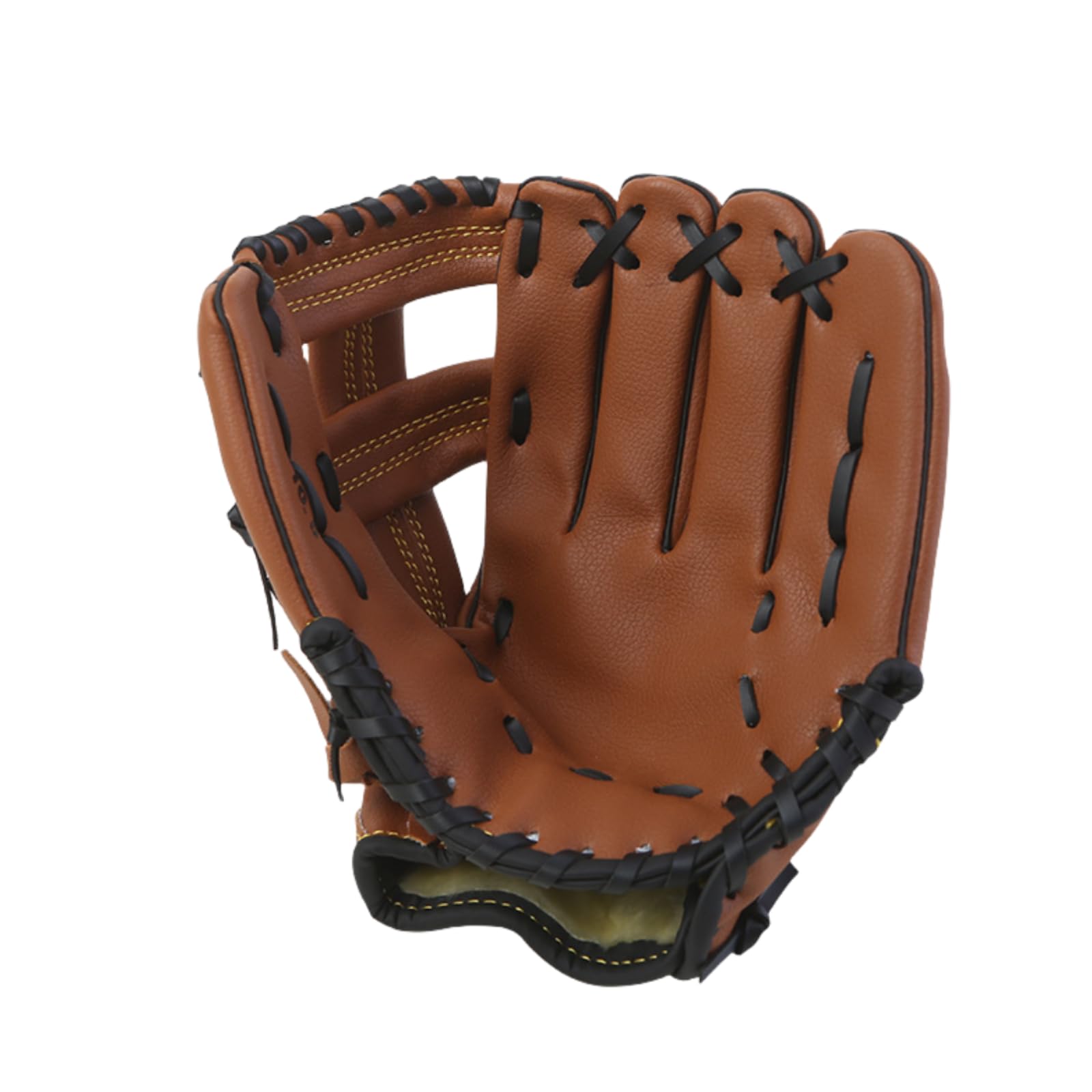 LOJAX Guanti da Baseball per Giovani e Adulti, Guanti da Baseball, Baseball 10,5, 11,5, 12,5 Pollici, Baseball Sportivo per Famiglie, Assorbimento degli Urti Integrato, Adatto ai Principianti