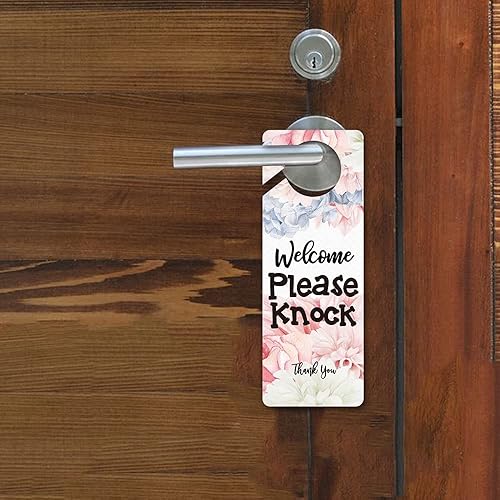 Miniatura 3 de FOUR ORANGUTANS Cartel divertido colgante de puerta con texto en inglés "Do Not Disturb", 2 unidades (doble cara) Please Do Not Disturb, divertida