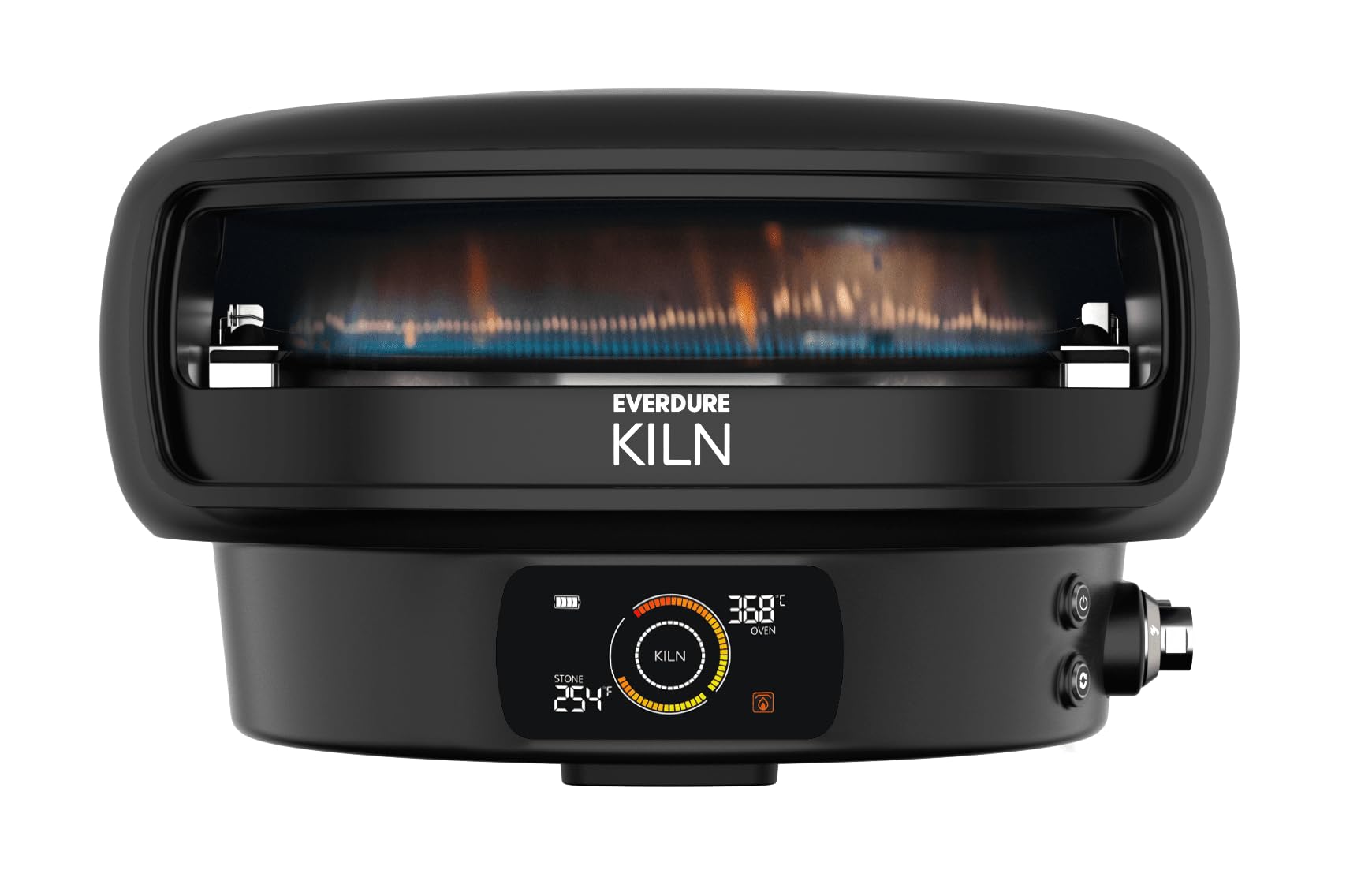 Everdure KILN DR Digitaldisplay 2 Brenner Pizzaofen (Mat Black)