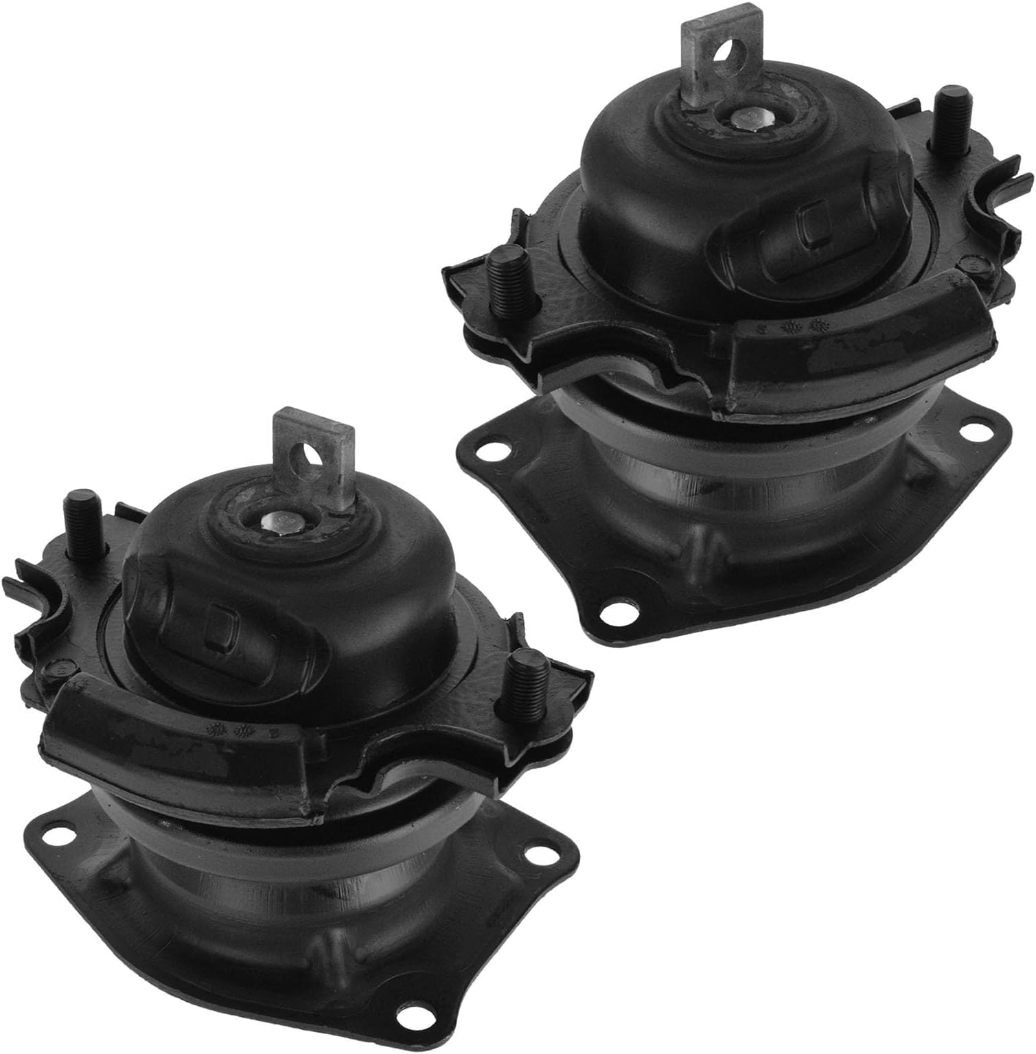 TRQ Front and Rear Engine Mount Set Compatible with 2005-2007 Honda Odyssey