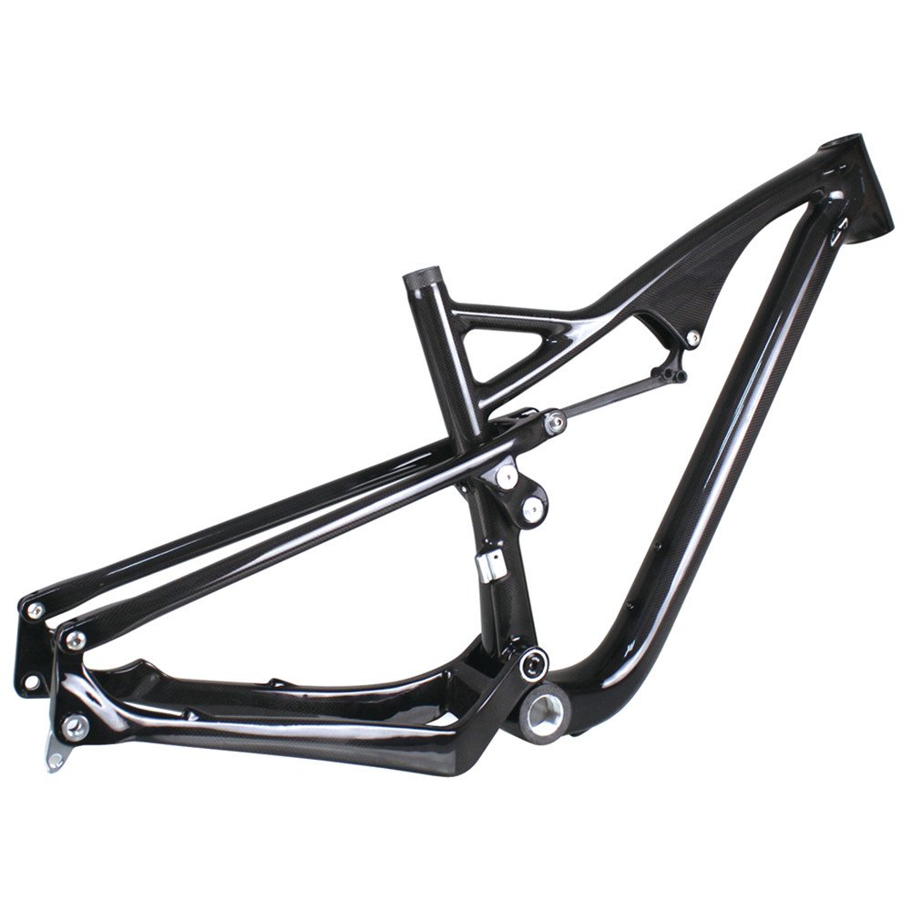 Buy 27.5er Frameset MTB Carbon ain Bike Frame Full Suspension UD Glossy