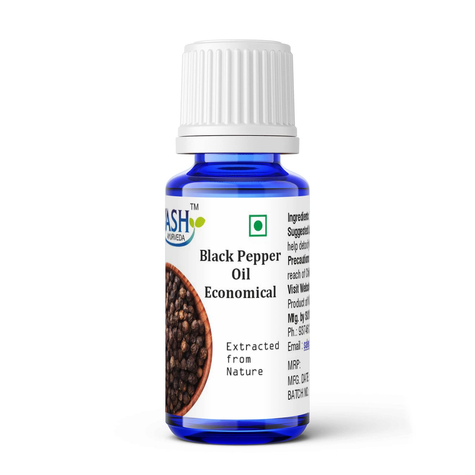 Black Pepper Oil Economical for relieve aches and muscle pains