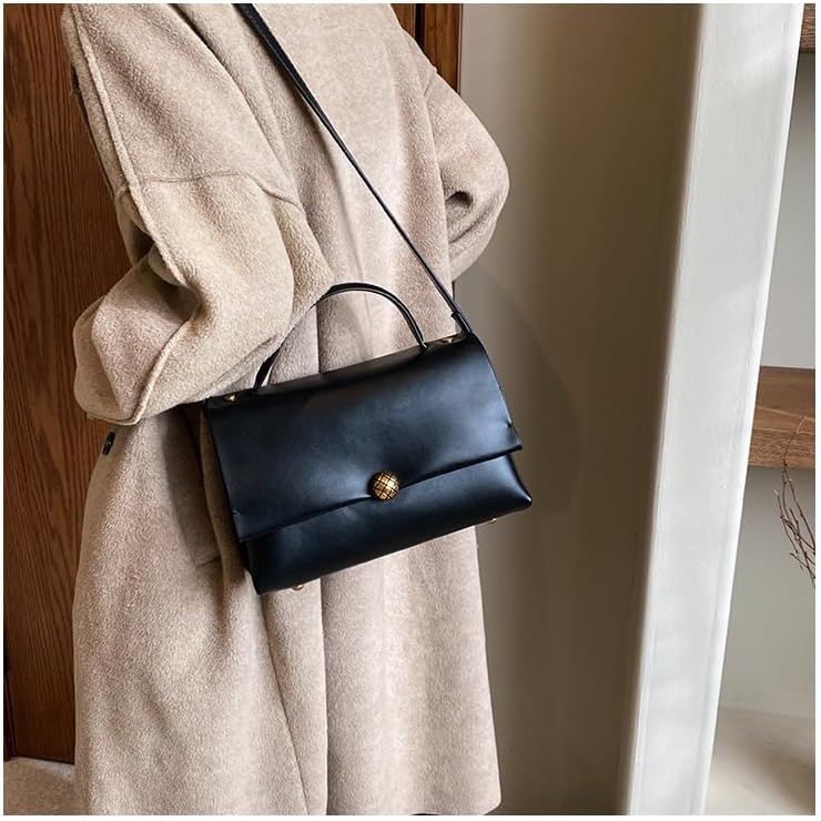 Women's Vintage Top Handle Purse Ladies Crossbody Purses Top Handle Handbags Satchel Bags for Women - Image 6