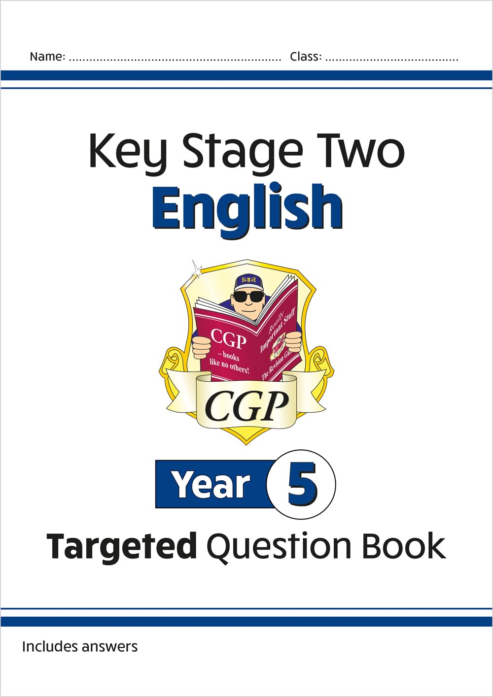 Coordination Group Publications Ltd (CGP) KS2 English Year 5 Targeted Question Book