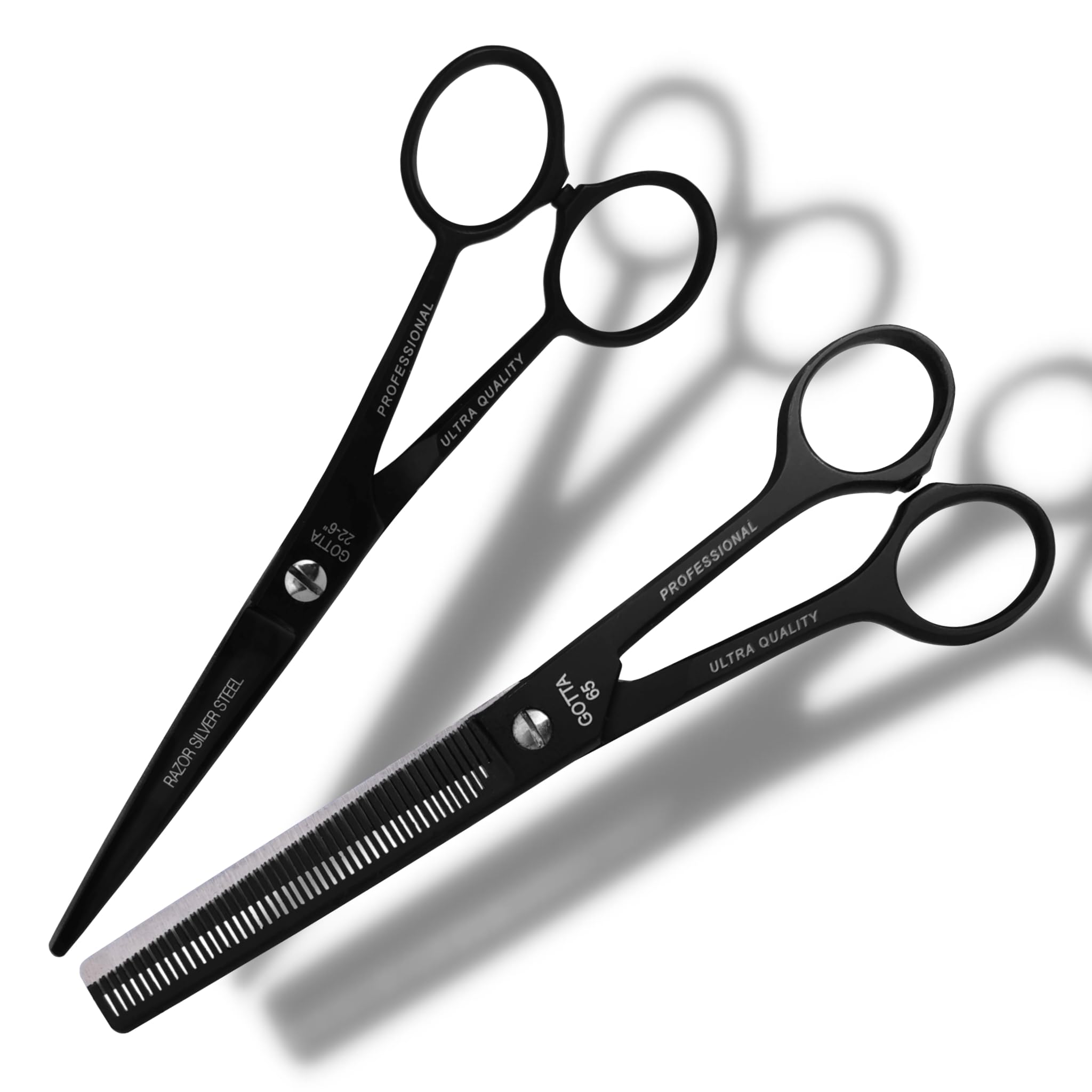 SOLINGEN® WELTMEISTER® - Tijeras profesionales para peluquería, 2 piezas, 15,2 cm y 15,2 cm