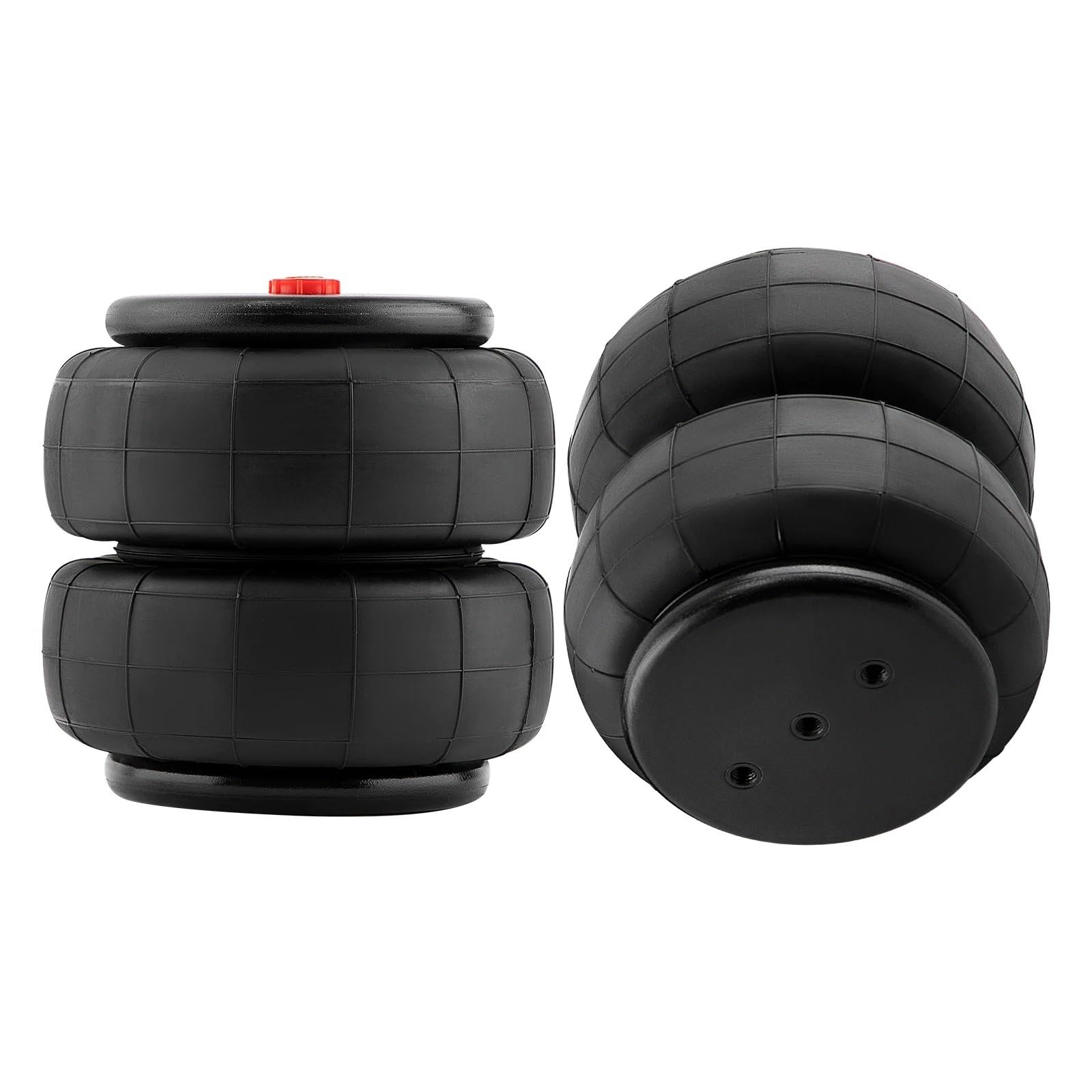 amortiguador trasero 2 Fuelles Suspensión Neumática Estándar 2600 Lb, Alta Resistencia, 1/2" NPT, Puerto Único Para Dodge Para Ram 1500/2500/3500 Amortiguador Delantero