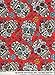David Textiles Fabric Fun Folk Folkloric Art Skull Fabric DT-2888-2C Sugar Skulls Skull Tattoo Quilt Fabric 100% Cotton 45" Wide - HALF YARD