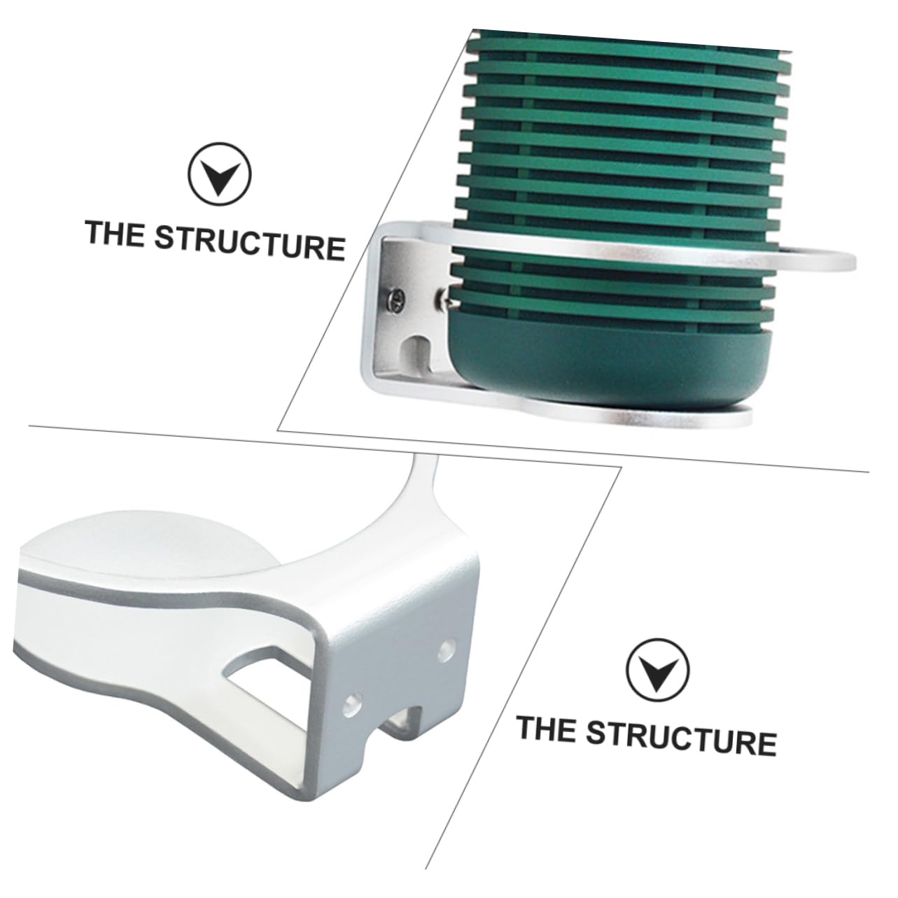 Housoutil Supporto Da Parete in Lega Di Alluminio Per Explore Supporto Robusto Con Bordi Lisci