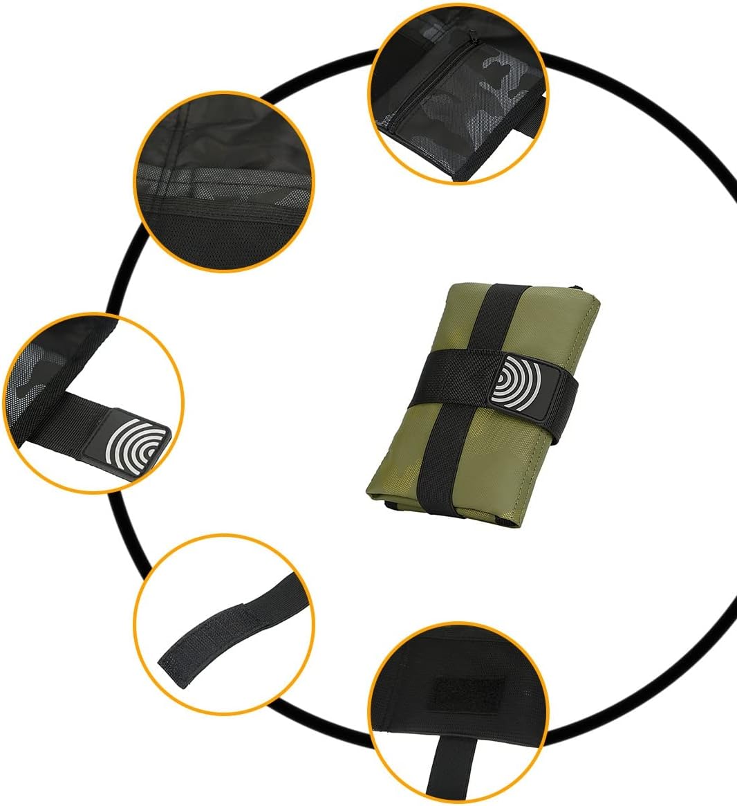 Bicycle Bag Tool Bag Saddle Pack Top Front Tube Frame Bag Burrito Pack Pouch Cycling Accessories Bike Rear Tool Kits (Color : A)