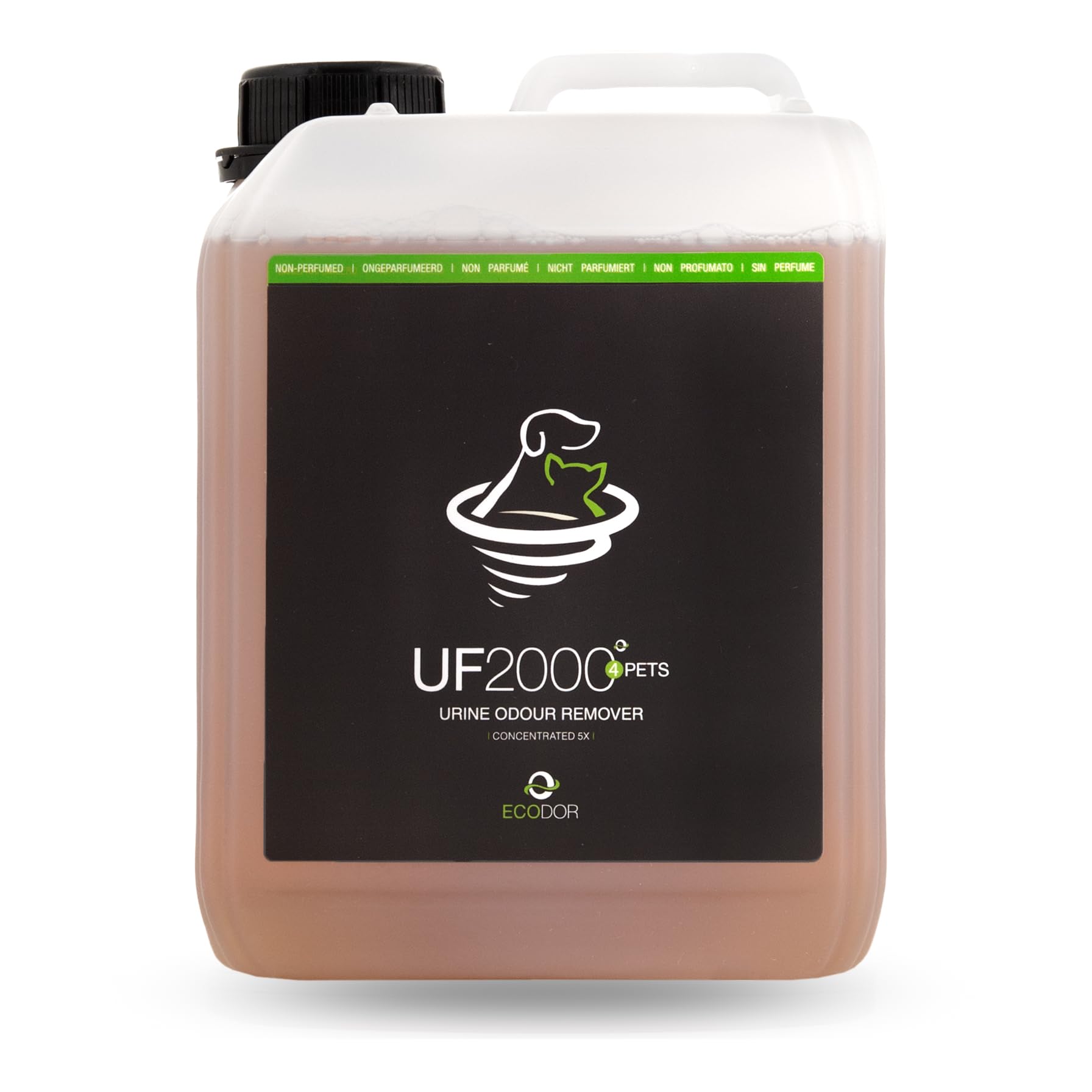 UF2000 4Pets Eliminator Zapachu Moczu 2500ml Koncentrat 1:5 Enzymatyczny Środek Czyszczący