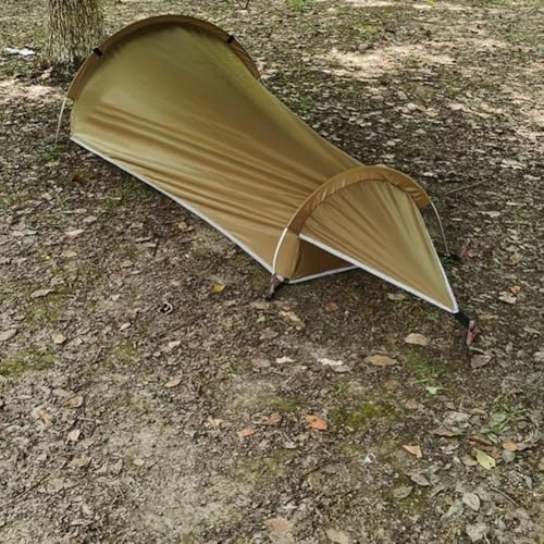 Single Ultralight Tent with Sturdy Aluminum Poles, Easy to Assemble in Any Weather4