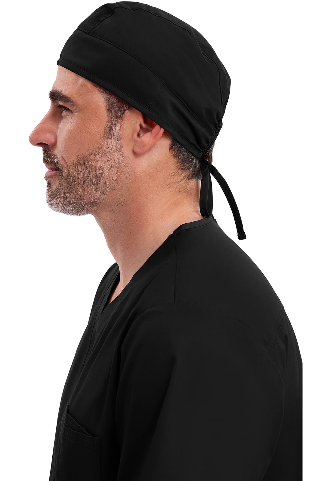 Cherokee Men and Women Scrub Cap with Adjustable Elastic Tie-Back Lightweight, Breathable No-Slip Unisex Surgical Cap - 2506