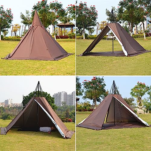 Latourreg Pentagonal Pyramid Tent with Stove Hole