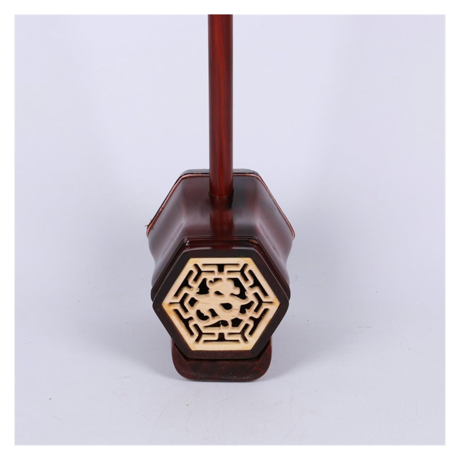 Instrument Erhu Ethnique Classique Fait À La Main En Bois De Rose Hexagonal Avec Ensemble Complet D'accessoires Professionnel Erhu