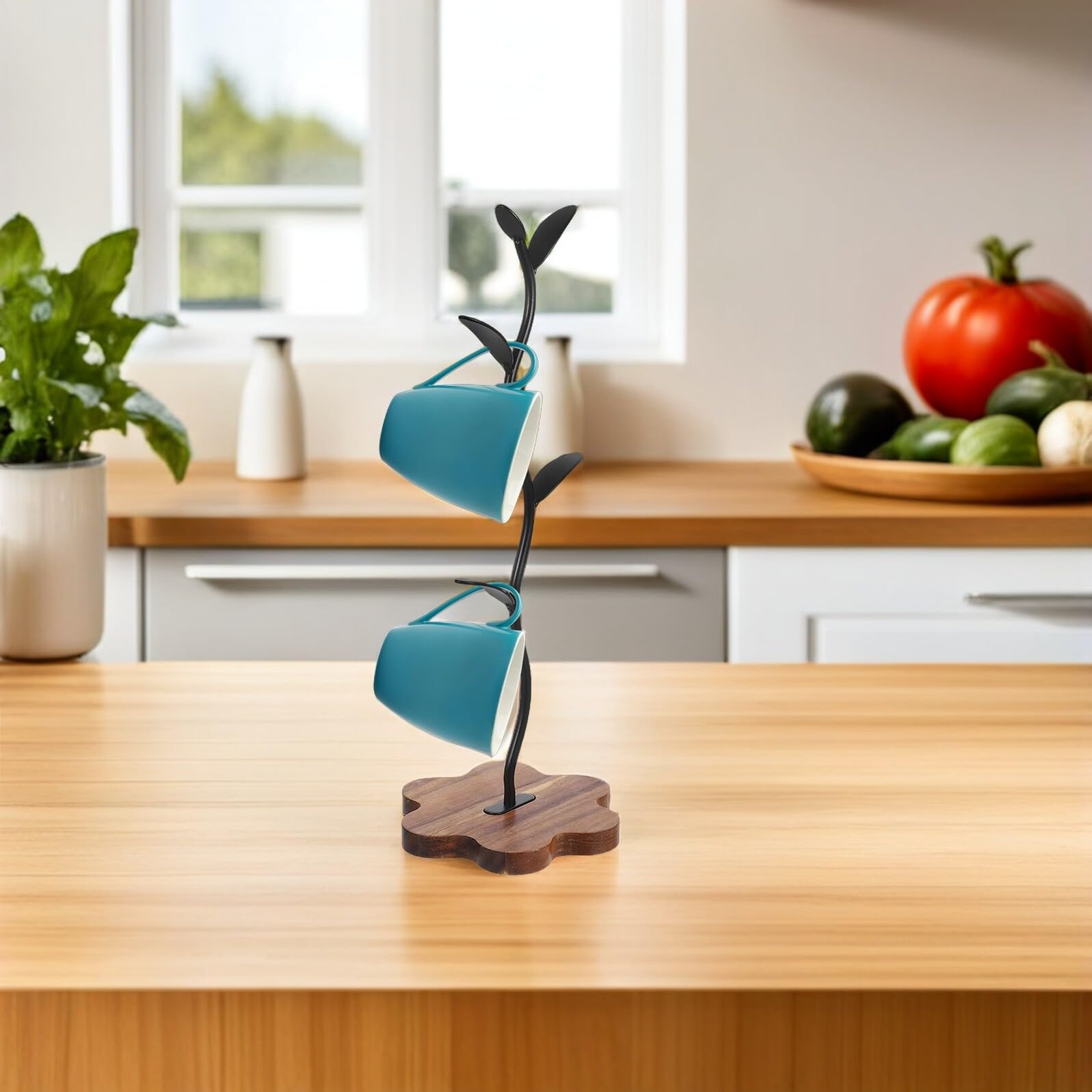 SHINEOFI Kaffeetassenständer für Arbeitsplatte, Organizer