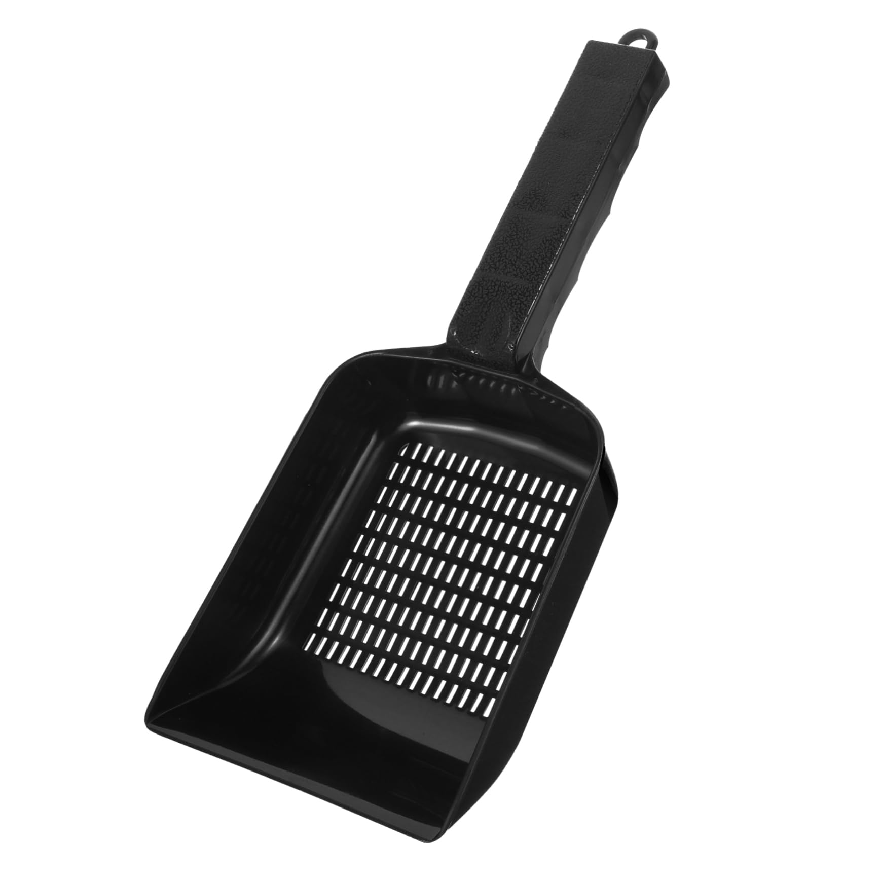 GALPADA Aquarium Sand Shovel Sponge Cleaner Stand Clarifier Scrubber for Filters Tubing Turtle Vacuum Feeders Canister Water Tank Lint Black Plastic