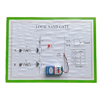 Logic NAND GATE Using Transistor Working Model and Project