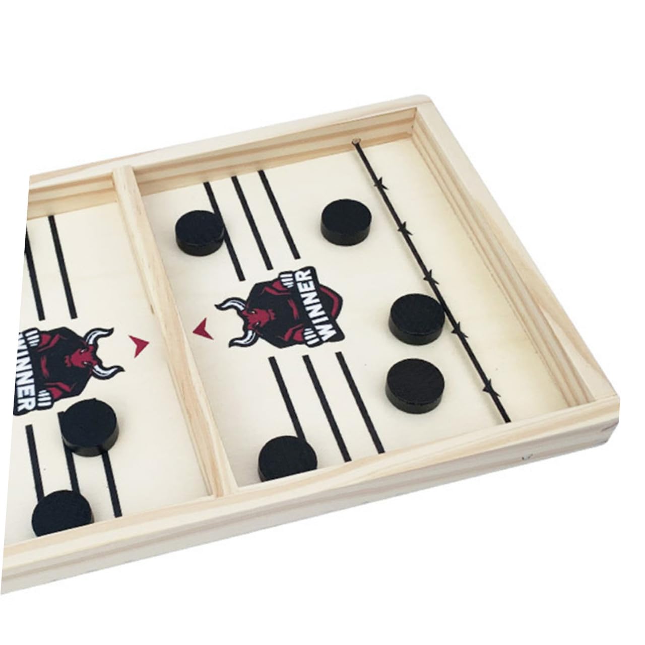 POPETPOP Jeu de Société en Bois Palets à Fronde pour Parents et Garçon et Filles, Jeu D'échecs Amusant et Éducatif pour Bataille de Bureau sur Table