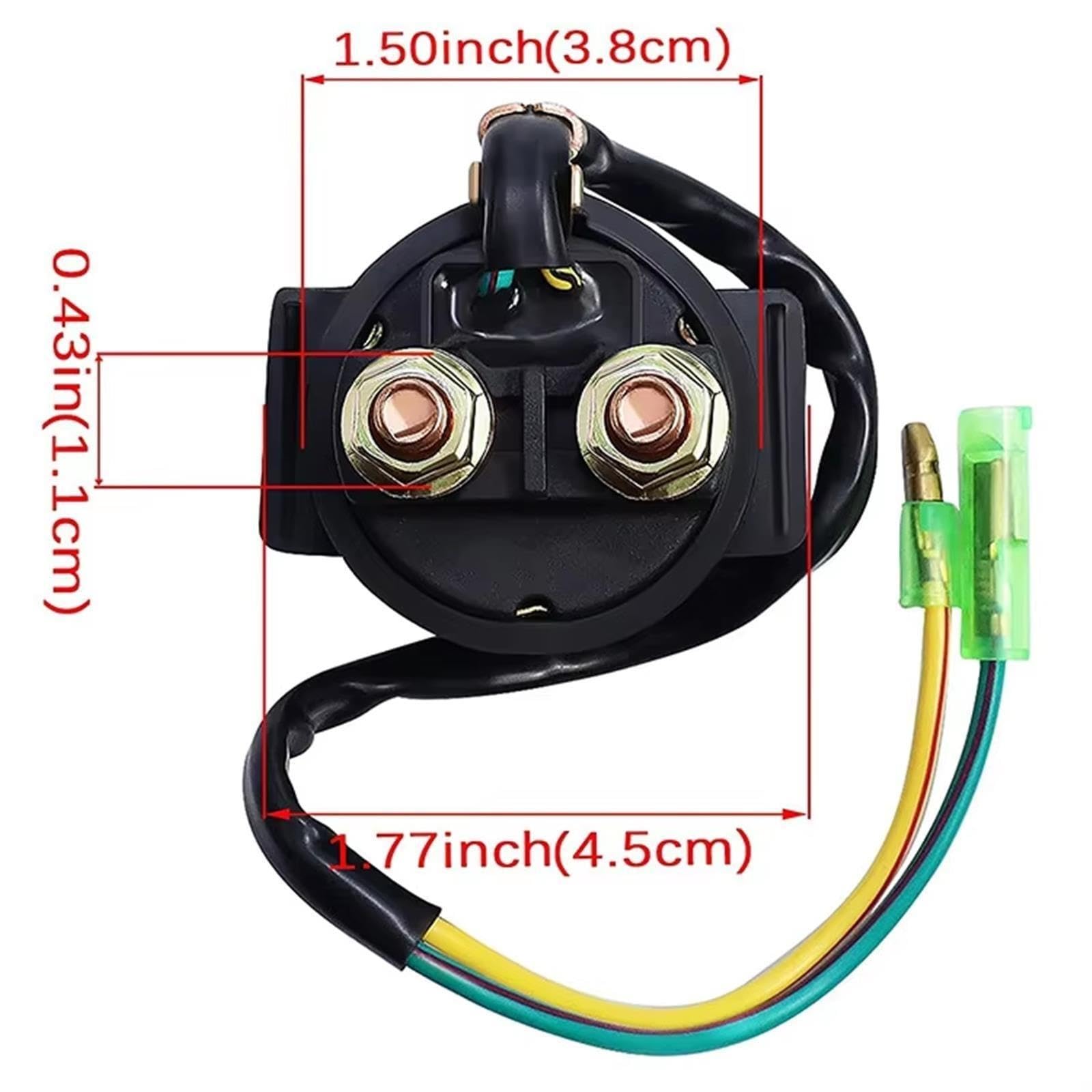 Relé Solenoide Arranque Motocicleta Para TRX300EX Para FOURTRAX