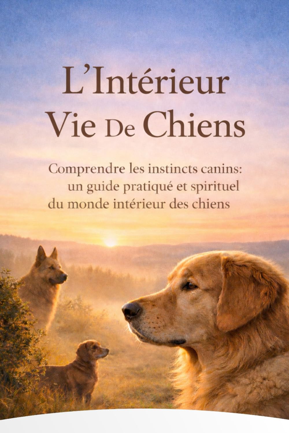 L'Intérieur Vie De Chiens: Comprendre les instincts canins : un guide pratique et spirituel du monde intérieur des chiens