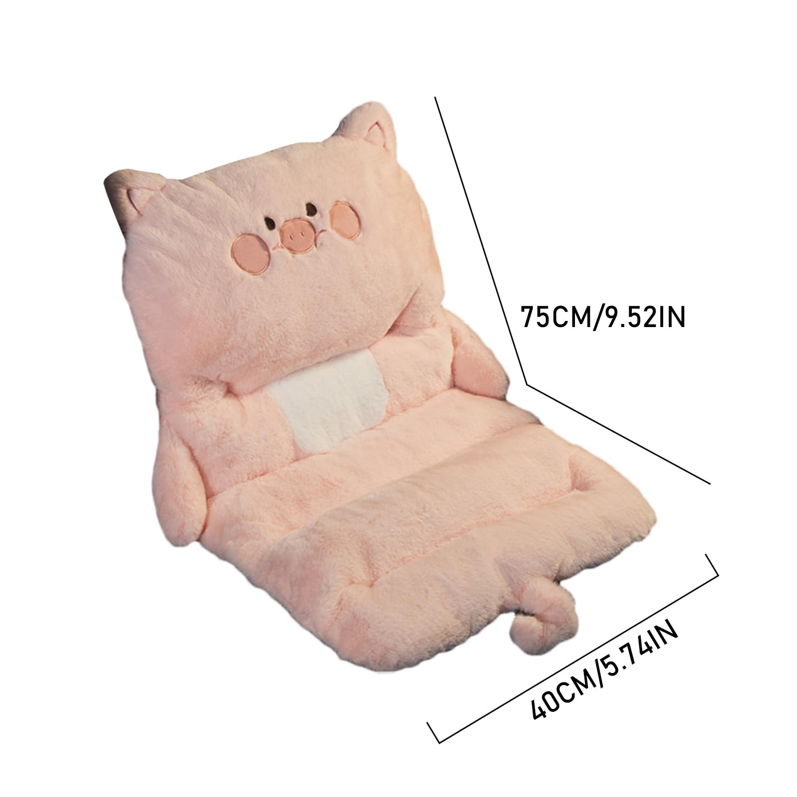 Amazon.co.jp: 椅子クッションぬいぐるみ - 車の後部座席クッション,1