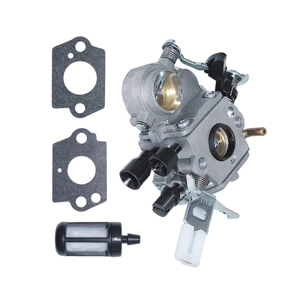 Kit de Filtro de Combustible de Junta de carburador Apto for Motosierra de Gasolina de 2 Tiempos MS171 MS181 MS211 C1Q-S269 C1Q S123B