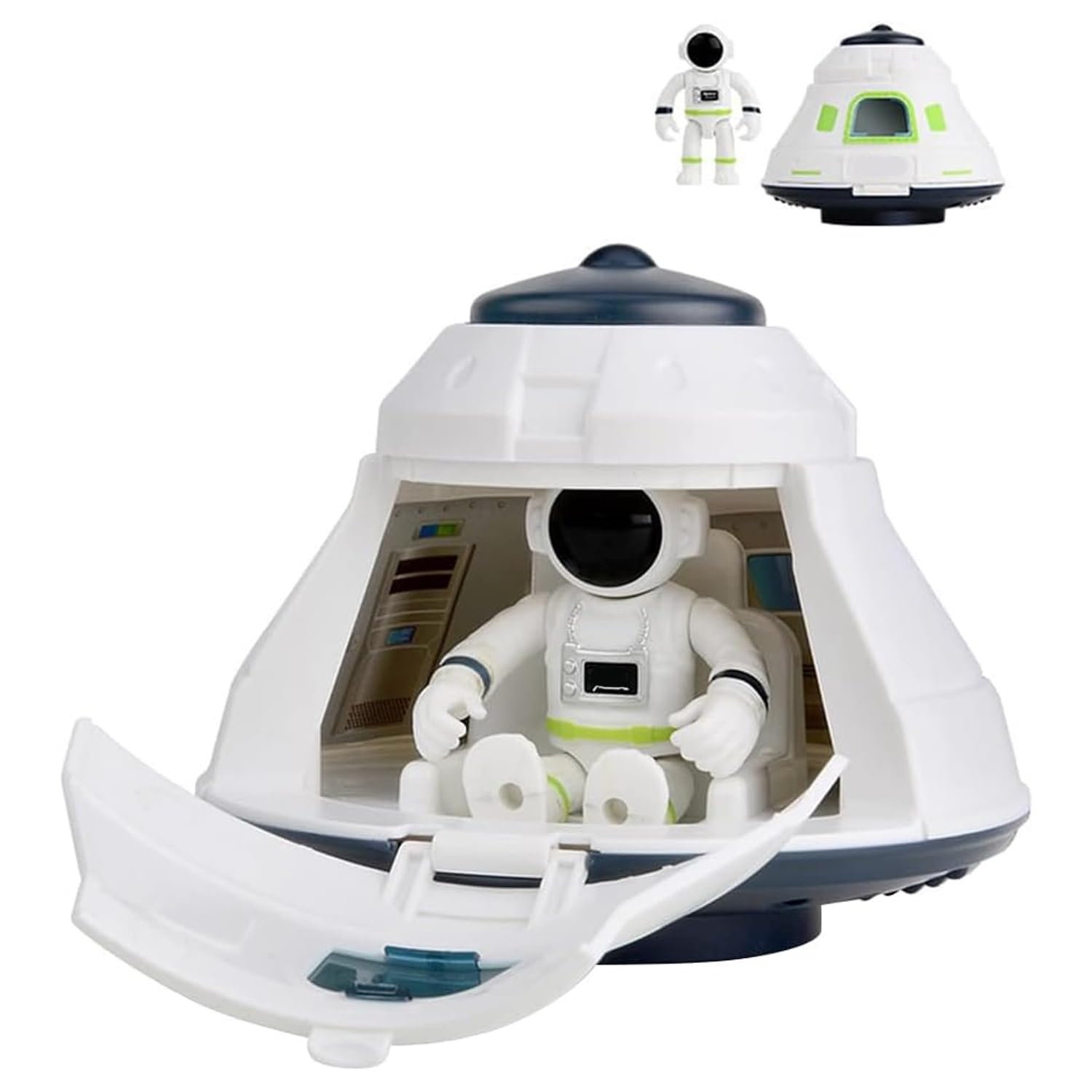 Sponsored Ad – Excefore Astronaut Space Ship Play Set, Shuttle Rocket Pretend, City Space Mars Exploration Space Shuttle Toy Kit, Astronaut Roleplay Spaceship Toy for Boys and Girls, Educational Toys for Kids