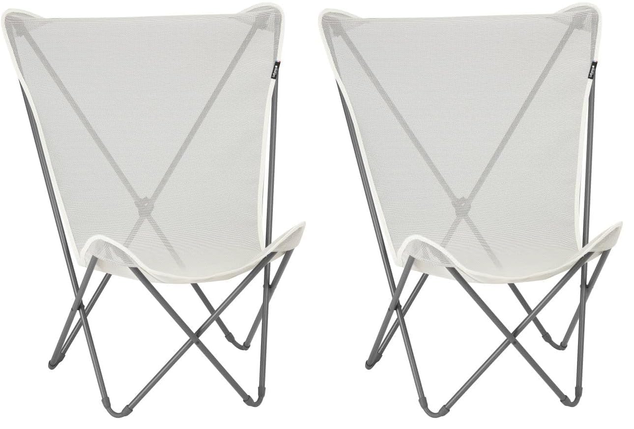 Lafuma Mobilier Fauteuil Papillon - Maxi Pop UP (Lot de 2)